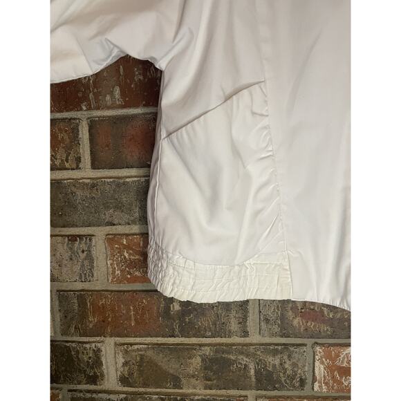 Vintage Mulberry Street Jacket Medium White w/ Pastel Details Retro 80s 90s - Picture 5 of 8